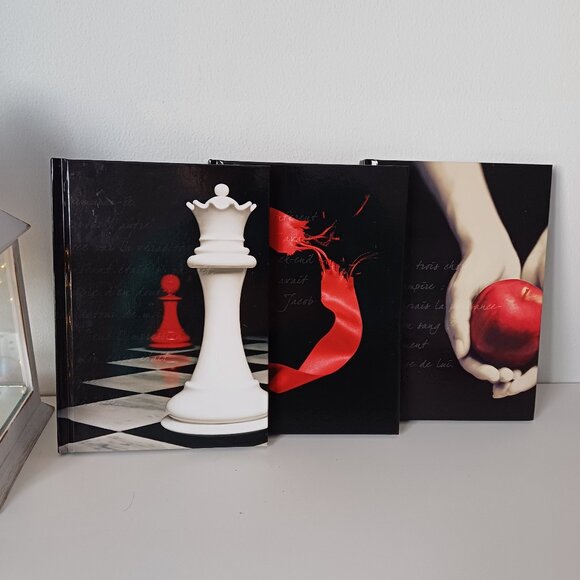 The Twilight Saga 3 Hardcover Notebooks With Messages From Stephenie Meyer - Picture 1 of 11